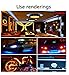IREALIST LED Strip Lighting with Flexible Color Changing Full Kit for Home Decorative
