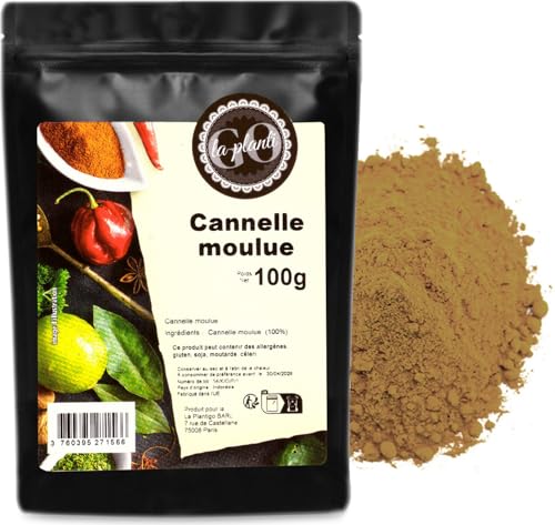 Cannelle moulue 100 g - LA PLANTIGO Un choix savoureux, Cannelle ...
