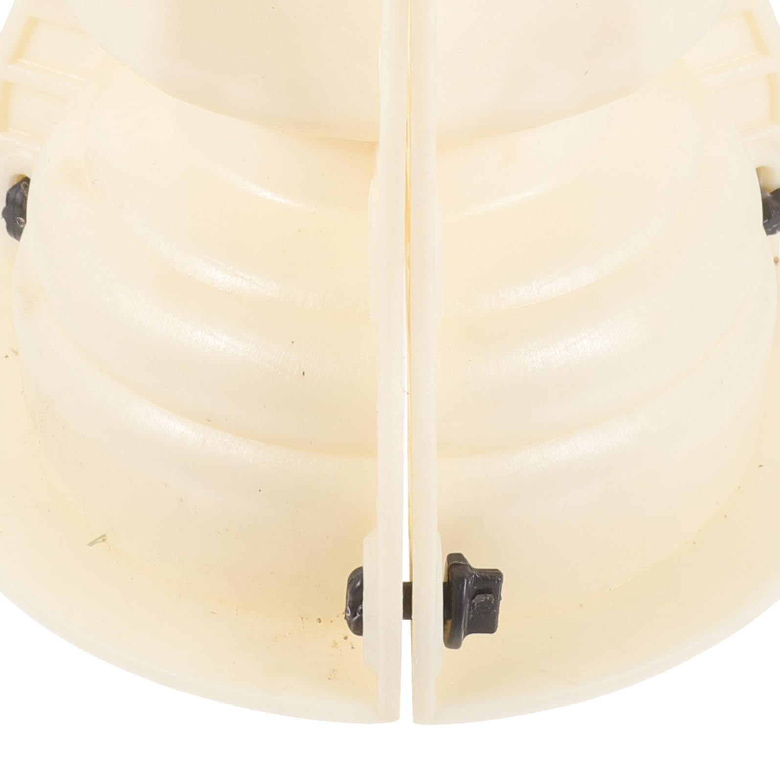 INOOMP Stampo per Colonna Romana in Plastica Beige Leggera senza Bave, Modello Sfera per Decorazione Balcone e Giardino, per Appassionati di Fai-da-te