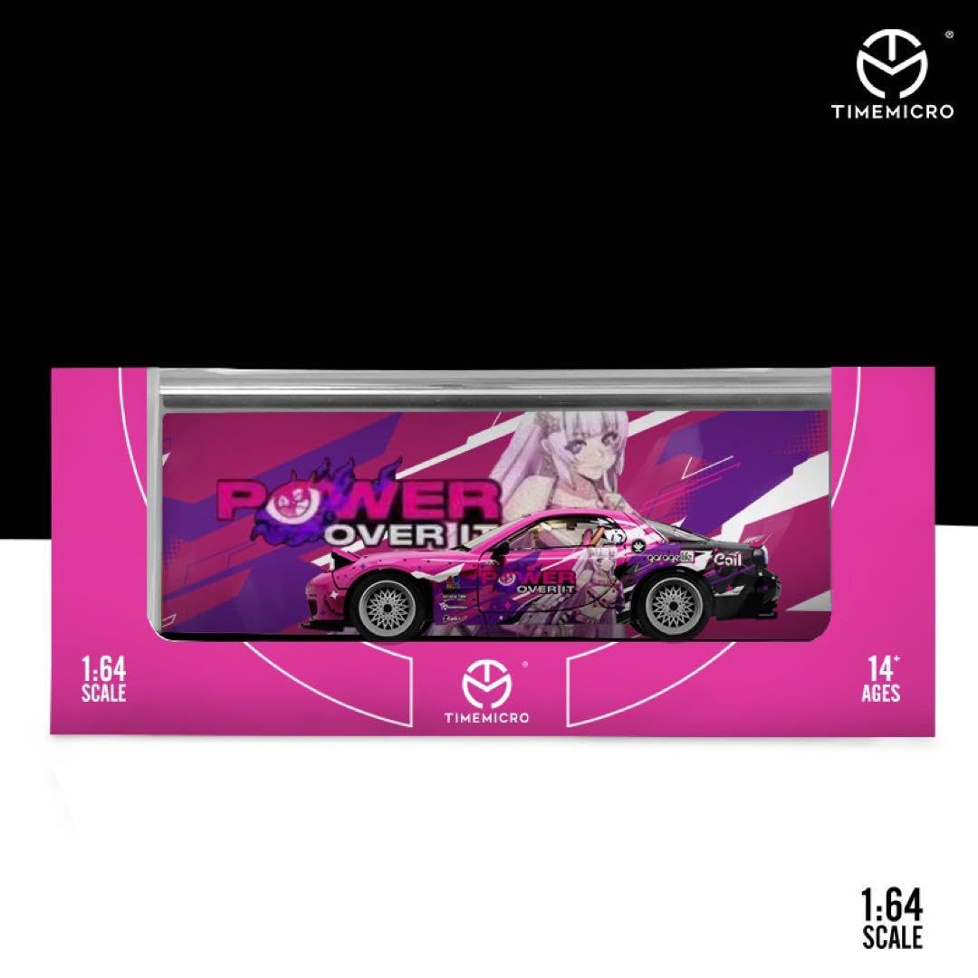Amazon.co.jp: TIME Micro 1 64 マツダ RX7 FD ロケットバニー 痛車 