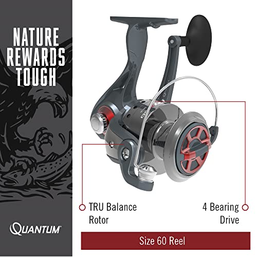 Quantum OP60D Optix Spinning Fishing Reel thumb #2