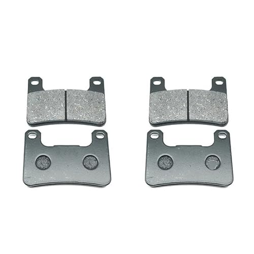 HBGURM Bremsbeläge Für Kawasaki Für Ninja SX 1000 ZR1000 Z1000 ABS Z1000SX 2011-2021 ZX1000 ZX-10R ZX10R 2008 2009 2010 Bremsbelag Vorne Und Hinten(2 Front Brake Pads)