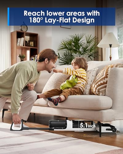 Image of Tineco Floor ONE Switch S6 Stretch Wet Dry Vacuum Cleaner, Multi-Function, 180 Lay-Flat, Anti-Tangle Design, Self-Cleaning, 65Min Runtime, Dual-Edge Cleaning, Whole-House Cleaning Floor Cleaner