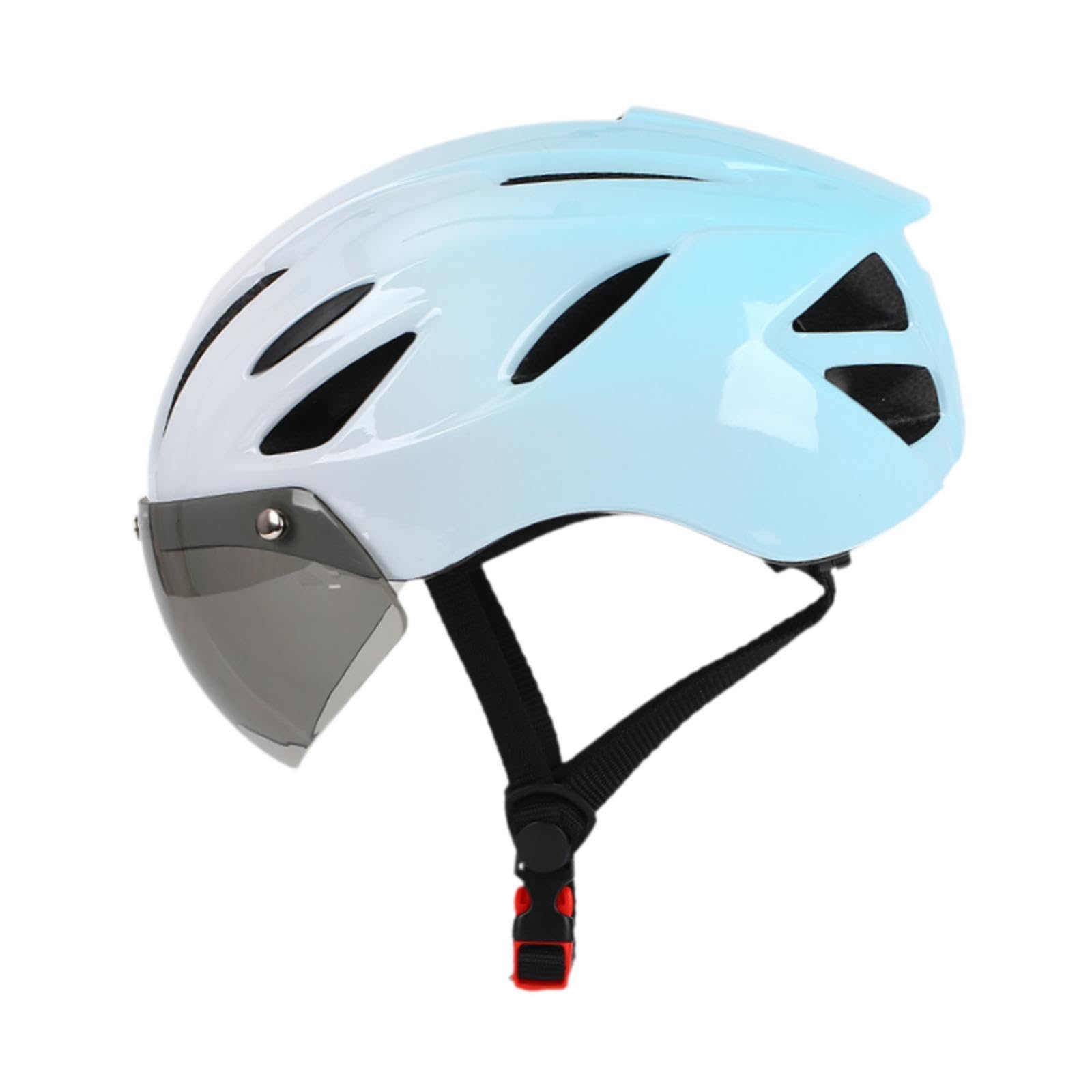 Bike Helmet Bike Hat Adjustable Cycling Helmet for Road Bike Outdoor Cycling Blue-picture-29
