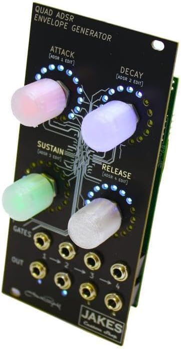 Quad ADSR Envelope Generator Eurorack Module