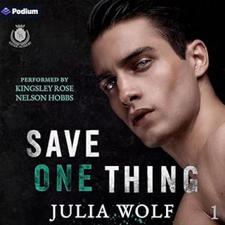 Save One Thing Audiolibro Por Julia Wolf arte de portada