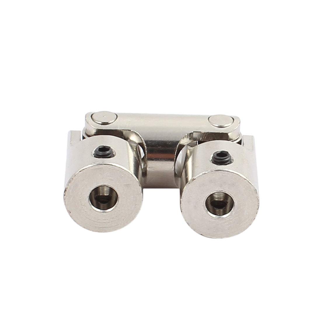 Aexit 4.0mm to Electrical equipment 4.0mm Inner Dia Rotatable Universal Metal U Joint Coupler