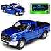 Produktbild Welly Ford F-150 Pick-Up Blau 13. Generation Ab 2014 ca 1/43 1/36-1/46 Modell Auto