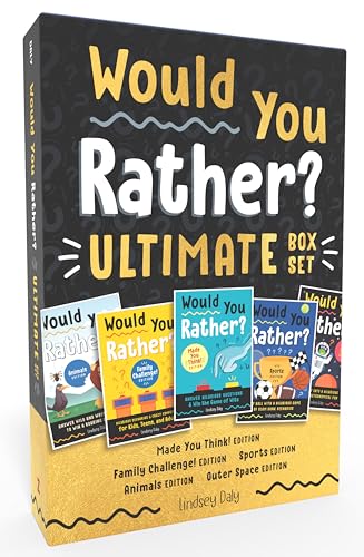Would You Rather? Ultimate Box Set: Made You Think! Edition, Family Challenge! Edition, Sports Edition, Animals Edition, Outer Space Edition - image 1