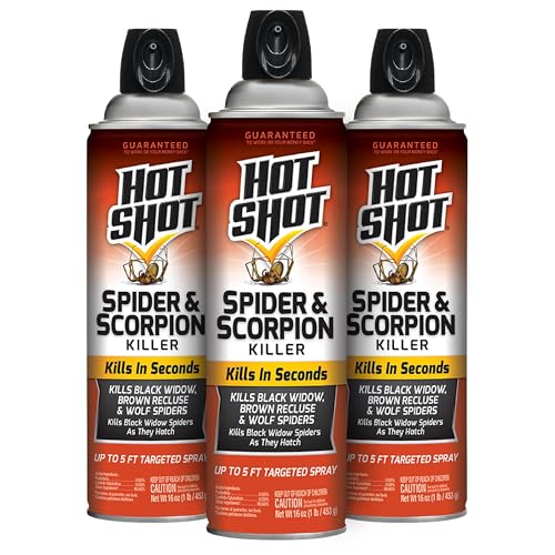 Hot Shot Spider and Scorpion Killer 3 Pack