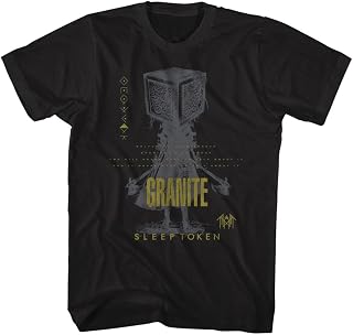 Sleep Token Band T Shirt Granite Adult Black Short Sleeve Progressive Metal Alternative Music Graphic Tee