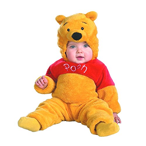 Disguise Winnie The Pooh Deluxe Costume - Baby 12-18 Gold Infant