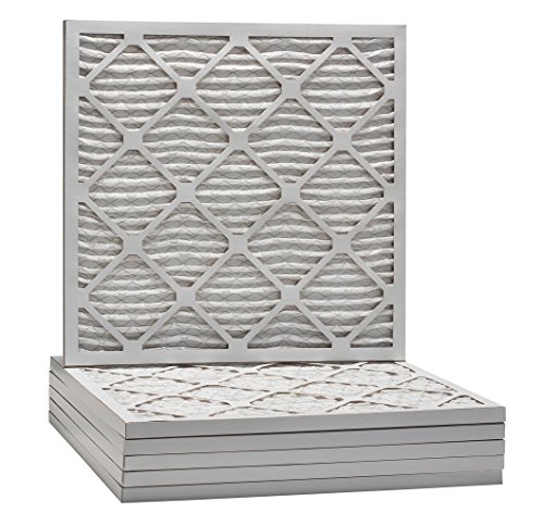Image of Aerostar 24x24x1 MERV 8 Pleated Air Filter, Made in the USA, 6-Pack