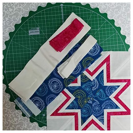 HONEYSEW Circle Rotary Cutting Mat Diameter Self Healing for Any Table Protection Board Quilt Fabric Doing Crafts Sewing Quilting Projects Rotating Cutter Pad (Green Color(Big Size))