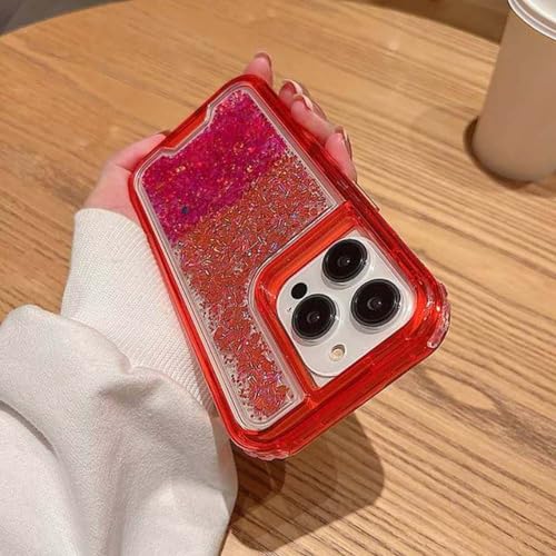 Coque iPhone 13 Pro antichoc paillettes transparente silicone armor 3en1
