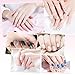 Beauty7 Nail Repair Fiberglass, Nail Wrap, Silk Nail, Splits Breaks Tape Reinforce Nail Protector, Self Adhesive, Easy Trimerable for UV Gel Acrylic Nail Art Accessories, Manicures Tool (1 piece)