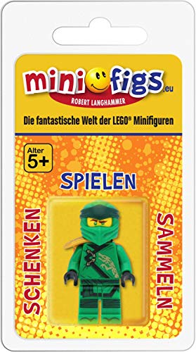 Ninjago - Mini personaggio Lloyd (Legacy) con armatura a spalla e spade - Lego - Immagine 1