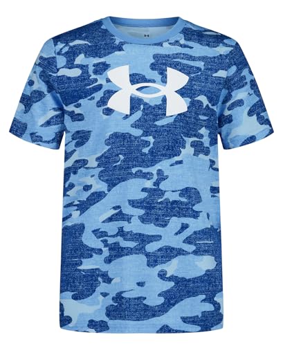 Image of Under Armour Boys' Short Sleeve Graphic T-Shirt, Soft & Comfortable, Outdoor Collection