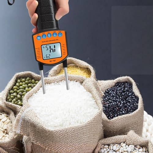 Humidimètre de blé maïs riz testeur humidité numérique multi-cultures