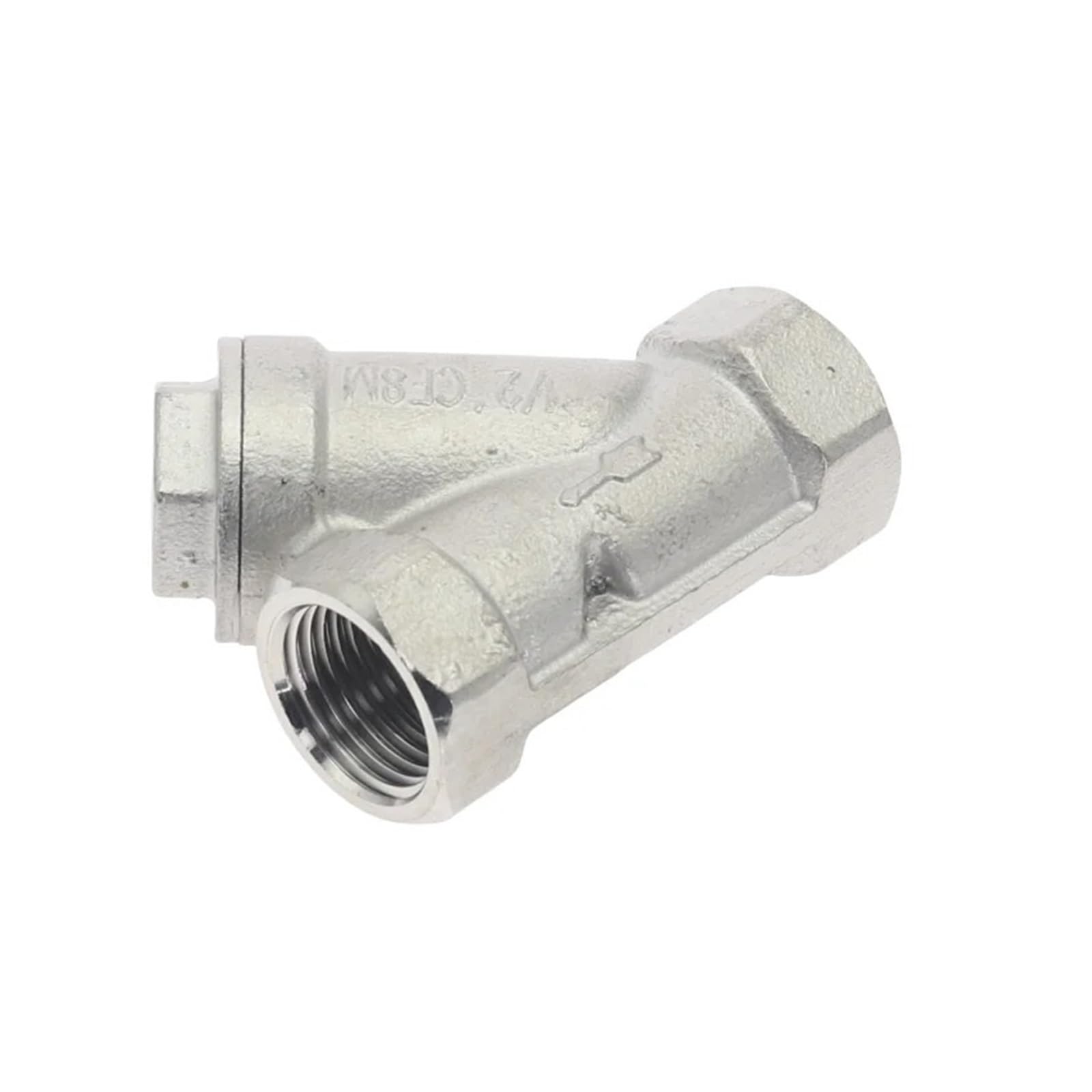1/4 "3/8" 1/2 "3/4" 1 "1-1/2" 2 "-4" BSP Hilo Femenino 304 Acero Inoxidable en línea Y Tipo Filtro válvula de Filtro Agua Gas 80 Malla(3")