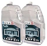 HYOOLA 1-Gallon Liquid Paraffin Lamp Oil - Clear Smokeless, Odorless, Ultra Clean Burning Fuel for Indoor and...