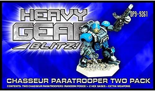 Heavy Gear Blitz: NuCoal - Chasseur Paratrooper Two Pack