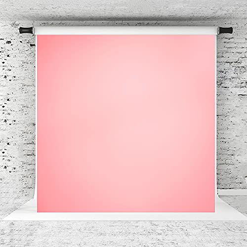 Review Product Kate 10x10ft Pink Portrait Backdrop for Photgraphers Solid Color Abstract Microfiber Photo Booht Backdrop Studio Prop