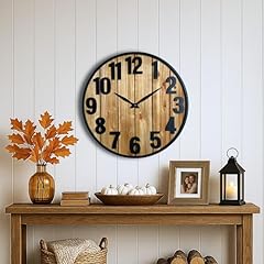 Montoire Farmhouse Wall Clock Large, Large Wall Clock 24 Inches or Larger for Living Room Giant photo Montoire Farmhouse Wall Clock Large, Large Wall Clock 24 Inches or Larger for Living Room Giant