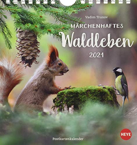 Télécharger Trunov Waldtiere Postkartenkalender 2021 Livre PDF Gratuit