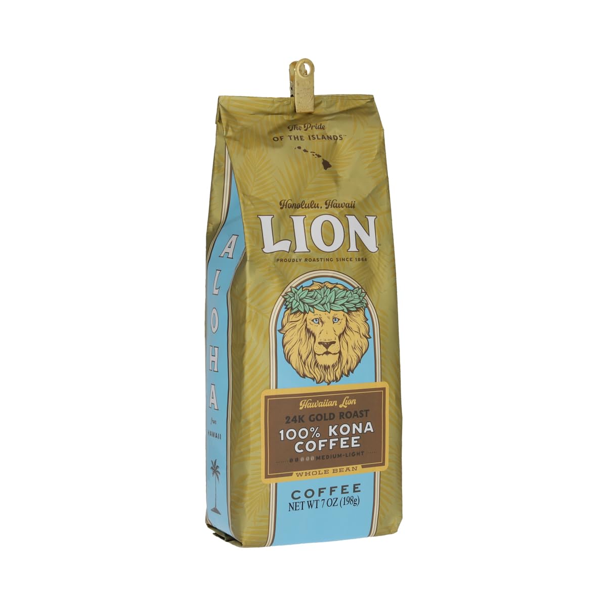 Amazon | ハワイコナ100% 24キャラット(豆) 198g ライオンコーヒー