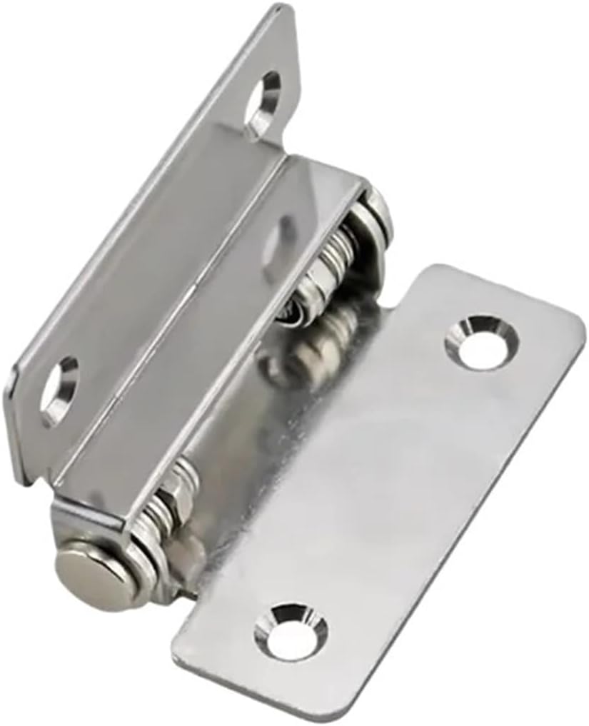 Stainless Steel Free-Rotating Stoppable 180-Degree Hinges with Torque Damping Axis 1Pcs