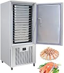 Kolice Congélateur commercial à 15 plateaux, congélateur coffre, congélateur rapide, congélateur à dumplings pour crème glacée dure, fruits de mer, poulet, fruits de mer, desserts, etc., température minimale : -40C