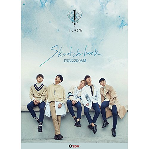 100% 100 PERCENT - [SKETCHBOOK] 4th Mini Album CD+Photo Book+1p Photo Card K-POP SEALED