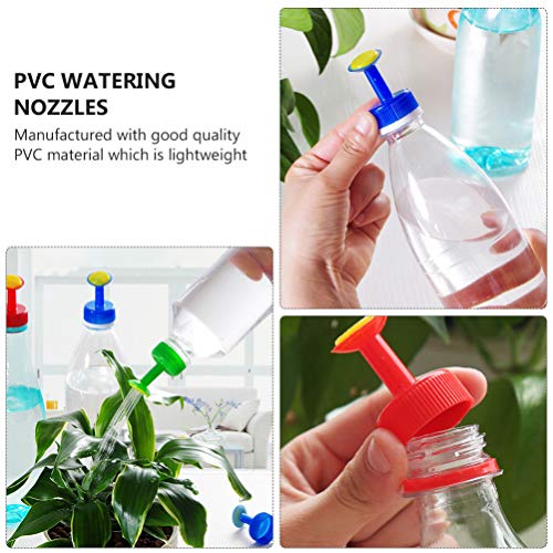 Yardwe 10Pcs Garrafa Tampa De Garrafa Bico de Sprinkler Regador Bico Garrafa Bebedouros Topo Pulveri