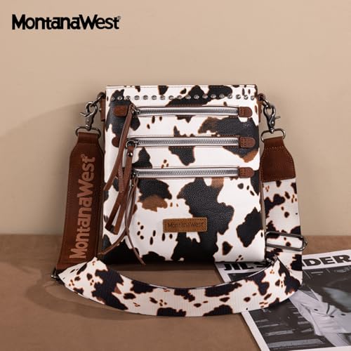 Image of Montana West Crossbody Bags for Women Multi Pocket Cross Body Bag Purses with Guitar Strap