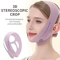 Vista 7 de V Line Lifting Mask, Chin Strap for Sleeping, Reusable Double Chin Reducer, Jaw Exerciser, Face Slimming, Sagging Prevention, Medium