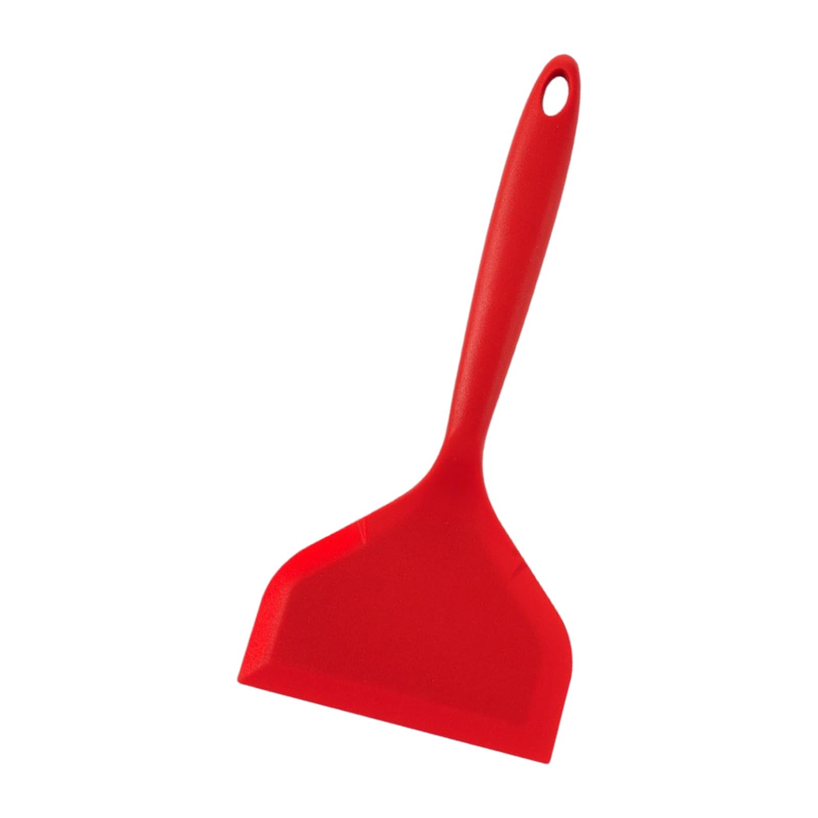 HZBB 1 Multi-Purpose Silicone Spatula for Tamagoyaki & Pizza, Heatproof Nonstick Turner Dishwasher Safe Kitchen Utensil for Steaks Wide Mouth Silicone Turner