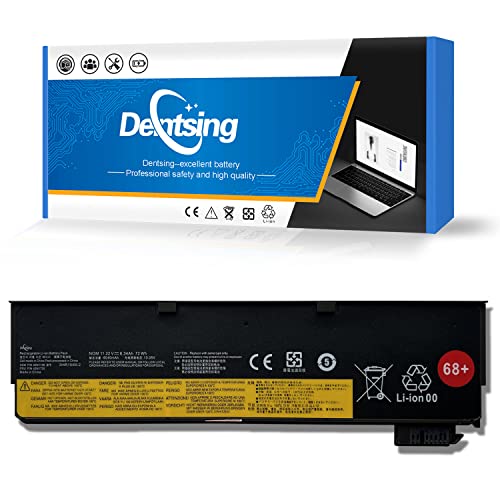 Dentsing 45N1136 68+ Laptop Battery Compatible with Lenovo ThinkPad T450S X240 X250 X260 X270 T440 T440S T450 T460 T460P T470P T550 T560 W550 Series Notebook 45N1126 45N1738 0C52861 0C52862 11.22V