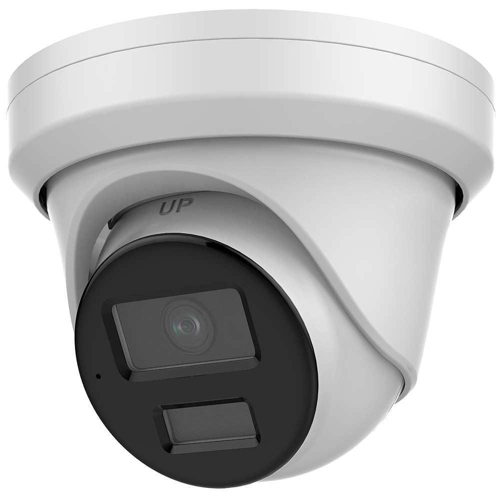 ENS-H SIP44T4ML-28-UD 4MP Full Color Network IP Turret Camera, 2.8mm Lens Night Vision 131FT Face Detection Built-in mic