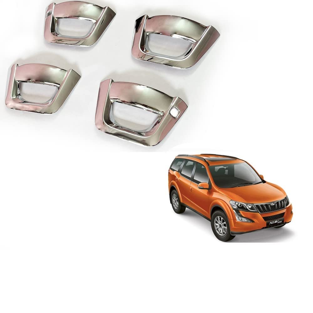 HUDMOZ Door Handle Chrome / Catch Cover Compatible with Mahindra