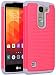 LG VOLT 2 Case, LK LG VOLT 2 Case Drop Protection Shock Absorption Hybrid Dual Layer Armor Defender Protective Case Cover for LG VOLT 2 (Rose Pink)
