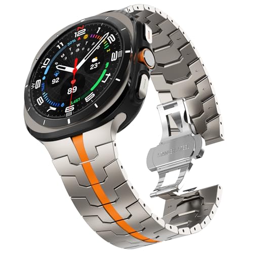 Bracelet en acier inoxydable compatible Samsung Galaxy Watch KADES