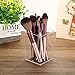 PATIKIL Clear Acrylic Pen Holder, Pencil Holder Pen Organizer Pencil Cup Makeup Brush Holder for Desk Accessories Office Home Supplies, Transparent