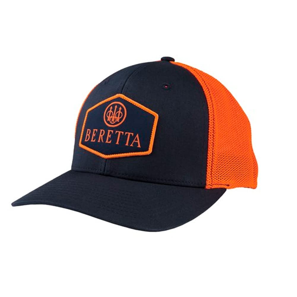 BERETTAMen's Tkad Flexfit Trident Patch Outdoor Casual Cotton Trucker Hat