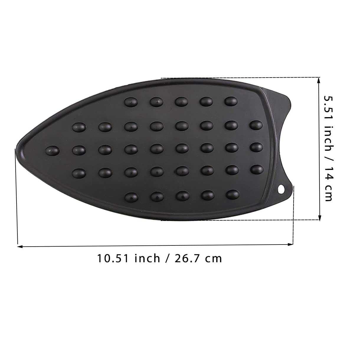 2 almohadillas de silicona para el resto de hierro, almohadillas de silicona para el apoyo, almohadillas de silicona multiusos resistente al calor para planchas planas, tabla de planchar, color 3