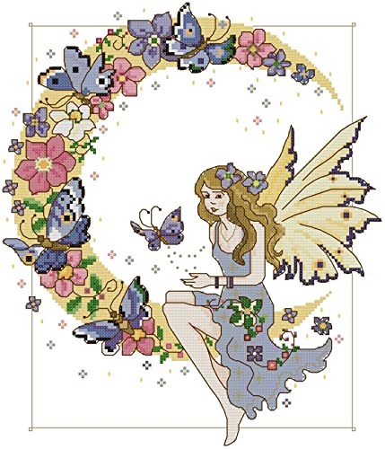Peinture diamant 5D anti-stress kit complet mosaïque strass femme papillon