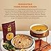 The Cumin Club Ready to Eat Vegan Indian Entrees - Comfort Indian Food Entrees - Instant Meal Effortless Cooking with Natural Ingredients - Ready to Eat Indian Food - Pack of 5, Vegan Entrees