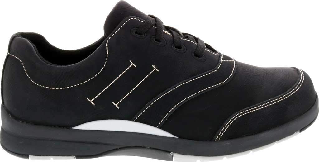 Drew Columbia Women's Suede Tennis Shoes - 10829 Black - 7.5 W-Wide