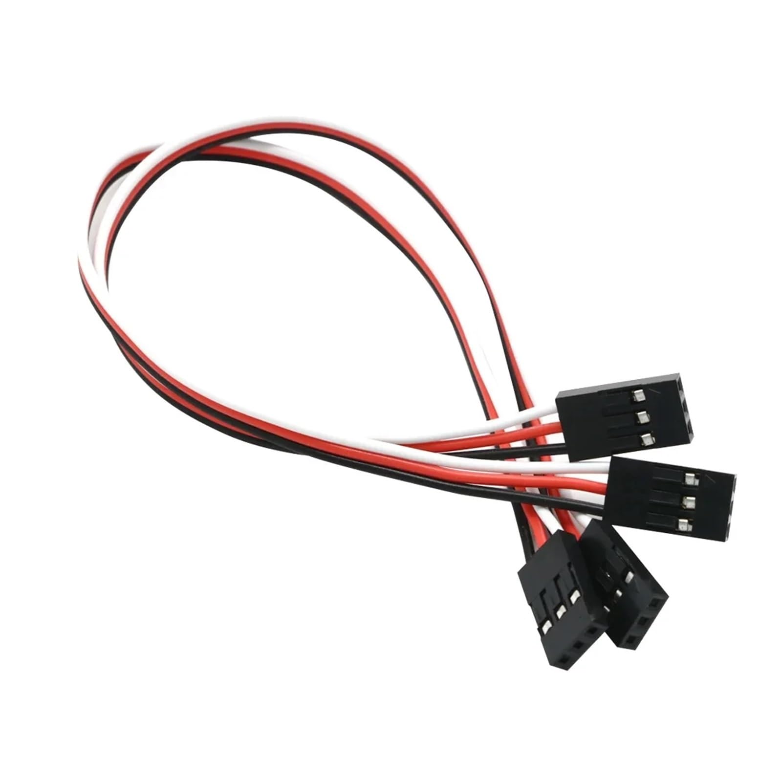 MIUYTRN 100 Teile/los 10 cm 15 cm 20 cm 30 cm Stecker Stecker Servo Verlängerungskabel Draht Kabel 100mm Flugzeug Quadcopter cuicui(500MM)