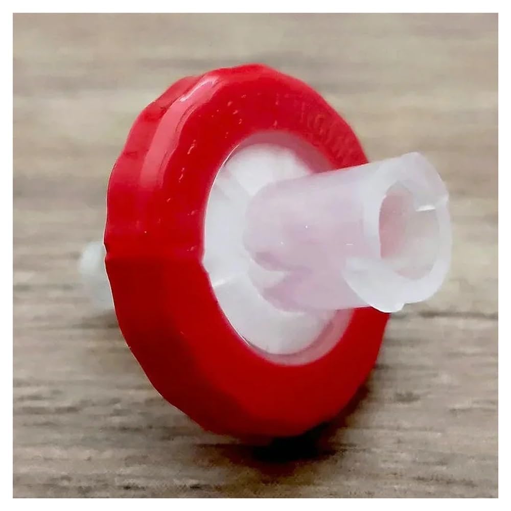 Equipos y suministros de laboratorio Jeringa de membrana PTFE (25 unidades, 100, diámetro laboratorio: 13/25 mm, tamaño poro: 0,22/0,45/2, um)